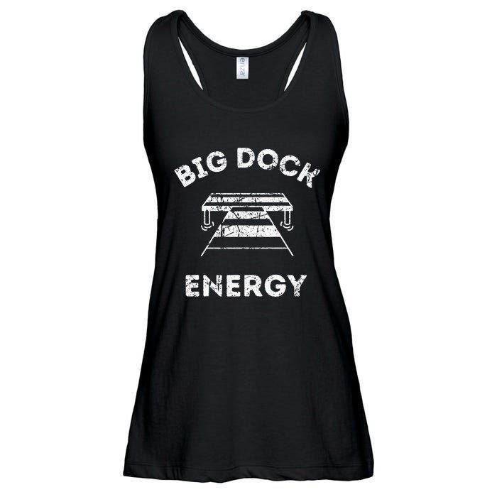 Big Dock Energy Funny Lake And Boating Ladies Essential Flowy Tank