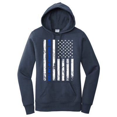 Best Daughterinlaw Ever Retro American Flag Son Funny Gift Women's Pullover Hoodie