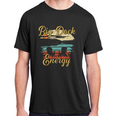 Big Dock Energy Summer Cottage Vacation Lake Life Adult ChromaSoft Performance T-Shirt