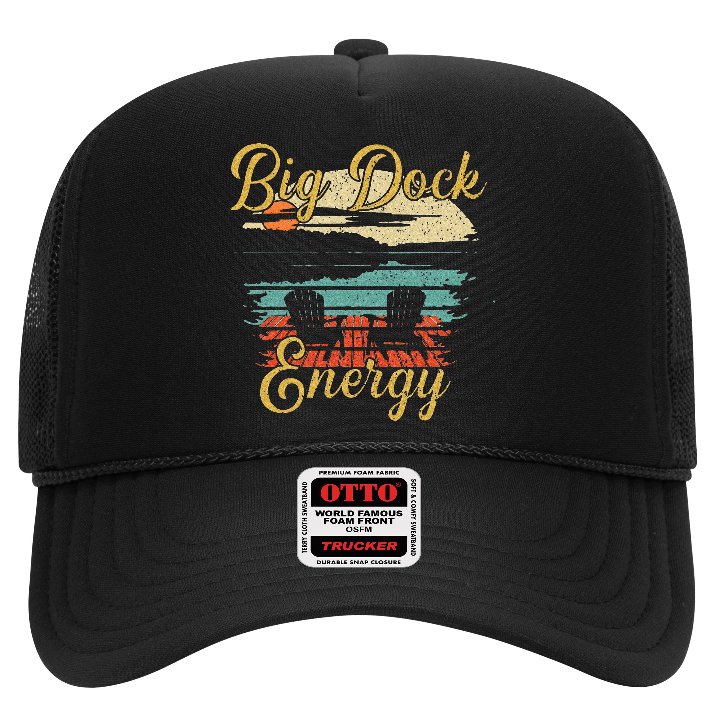 Big Dock Energy Summer Cottage Vacation Lake Life Hat