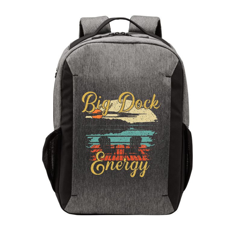 Big Dock Energy Summer Cottage Vacation Lake Life Vector Backpack
