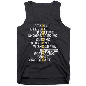 Best Dad Ever Funny Father's Day Husband Tank Top