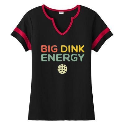 Big Dink Energy Pickleball Funny Pickle Ball Lover Ladies Halftime Notch Neck Tee