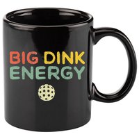 Big Dink Energy Pickleball Funny Pickle Ball Lover 11oz C Handle Ceramic Mug