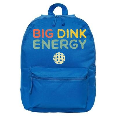 Big Dink Energy Pickleball Funny Pickle Ball Lover 16 in Basic Backpack