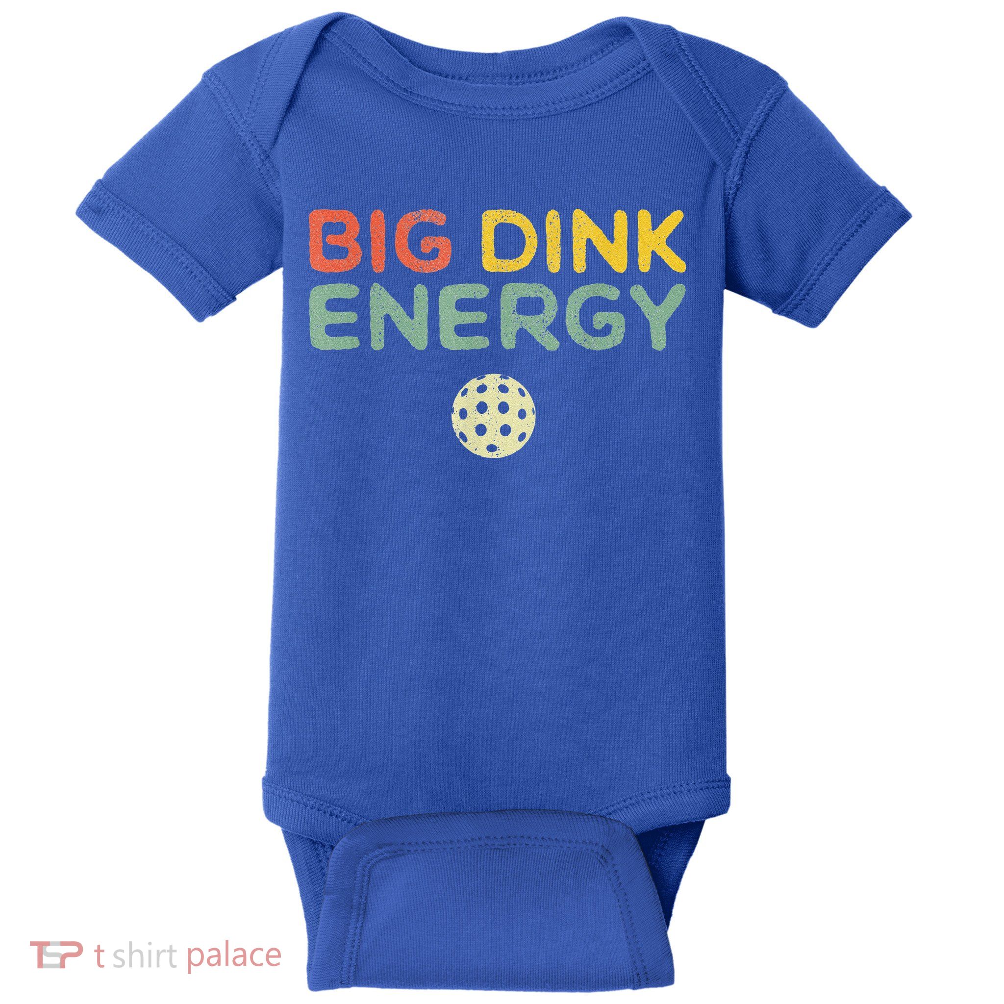 Big Dink Energy Pickleball Funny Pickle Ball Lover Baby Bodysuit