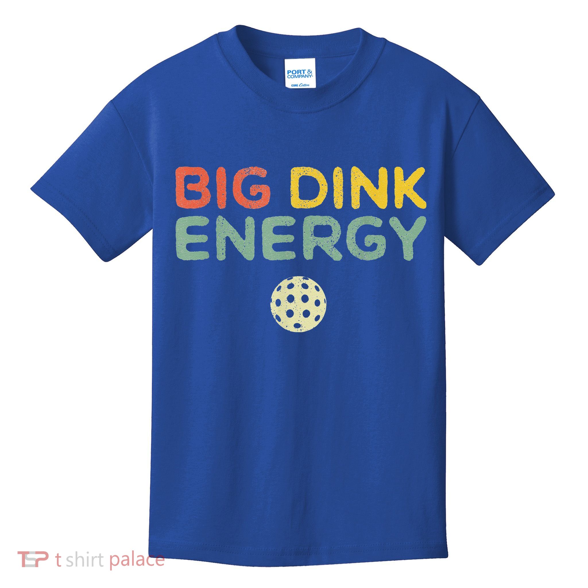 Big Dink Energy Pickleball Funny Pickle Ball Lover Kids T-Shirt