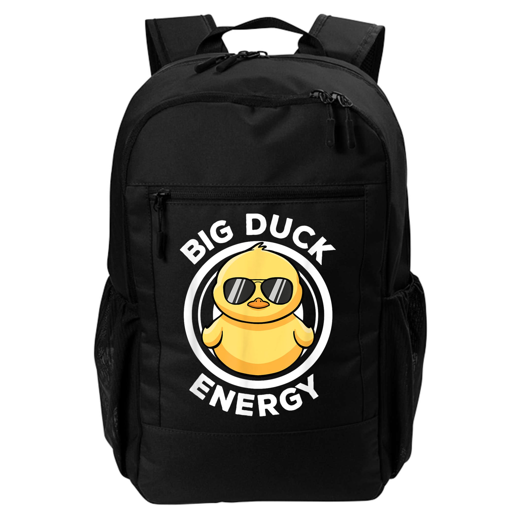 Big Duck Energy Duckie I Love Ducks Lovers Funny Rubber Duck Backpack