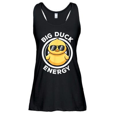 Big Duck Energy Duckie I Love Ducks Lovers Funny Rubber Duck Ladies Essential Flowy Tank