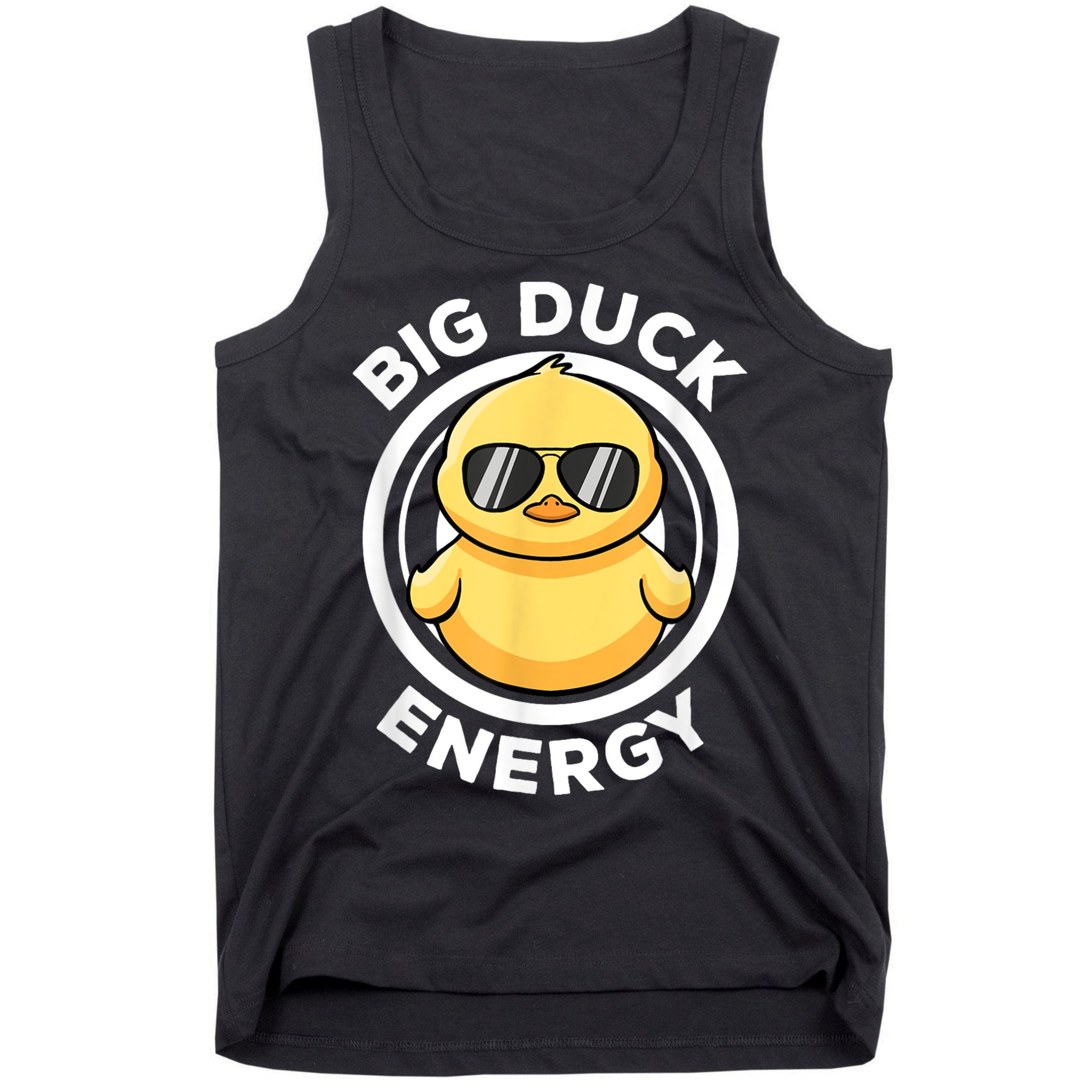 Big Duck Energy Duckie I Love Ducks Lovers Funny Rubber Duck Tank Top