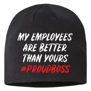 Boss Day Employee Appreciation Office Gift Women Sustainable Beanie