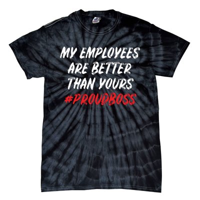 Boss Day Employee Appreciation Office Gift Women Tie-Dye T-Shirt