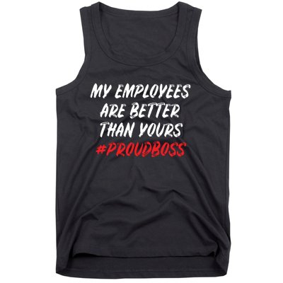 Boss Day Employee Appreciation Office Gift Women Tank Top