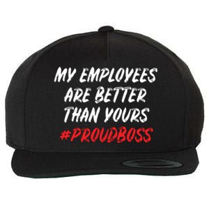 Boss Day Employee Appreciation Office Gift Women Wool Snapback Cap