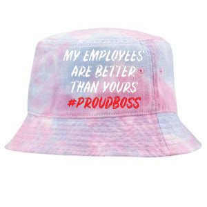 Boss Day Employee Appreciation Office Gift Women Tie-Dyed Bucket Hat