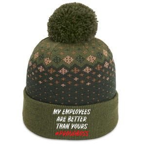 Boss Day Employee Appreciation Office Gift Women The Baniff Cuffed Pom Beanie