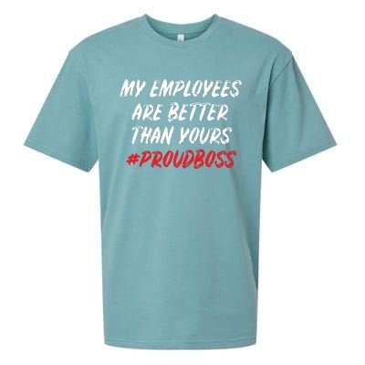 Boss Day Employee Appreciation Office Gift Women Sueded Cloud Jersey T-Shirt