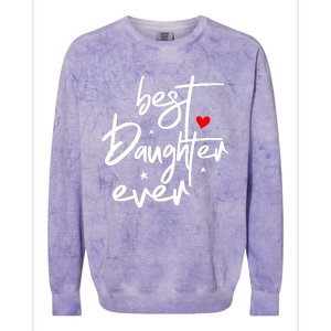 Best Daughter Ever - Daughter Colorblast Crewneck Sweatshirt