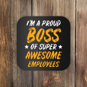 Boss Day Employee Appreciation Office Gift Women Coaster