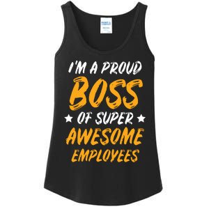 Boss Day Employee Appreciation Office Gift Women Ladies Essential Tank