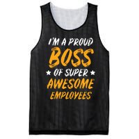 Boss Day Employee Appreciation Office Gift Women Mesh Reversible Basketball Jersey Tank