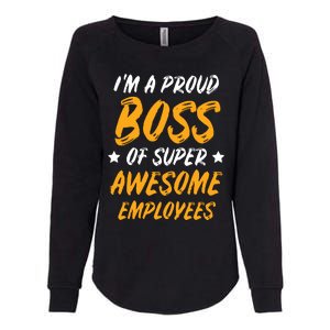 Boss Day Employee Appreciation Office Gift Women Womens California Wash Sweatshirt