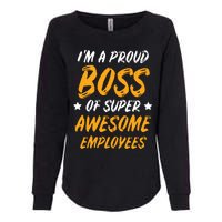 Boss Day Employee Appreciation Office Gift Women Womens California Wash Sweatshirt