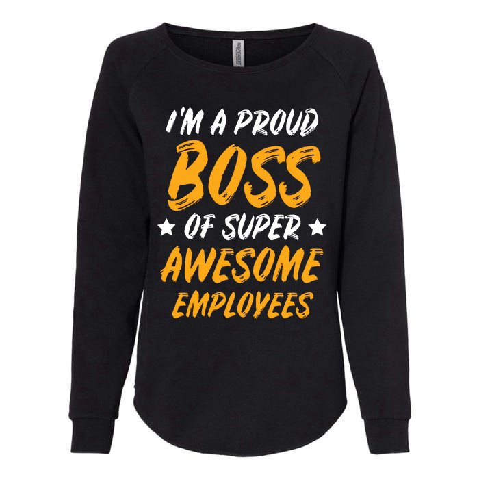 Boss Day Employee Appreciation Office Gift Women Womens California Wash Sweatshirt