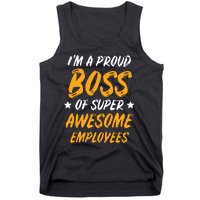 Boss Day Employee Appreciation Office Gift Women Tank Top