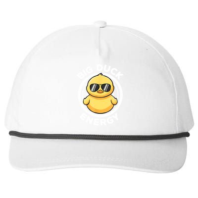 Big Duck Energy Duck Cute Funny Snapback Five-Panel Rope Hat