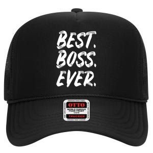 Boss Day Employee Appreciation Office Gift Women High Crown Mesh Back Trucker Hat