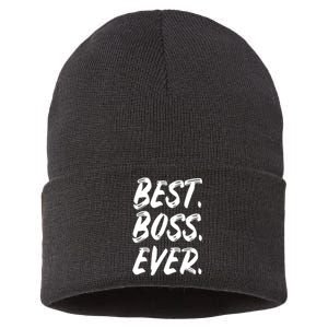 Boss Day Employee Appreciation Office Gift Women Sustainable Knit Beanie