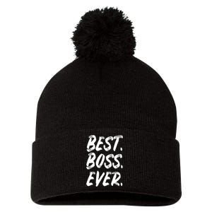 Boss Day Employee Appreciation Office Gift Women Pom Pom 12in Knit Beanie