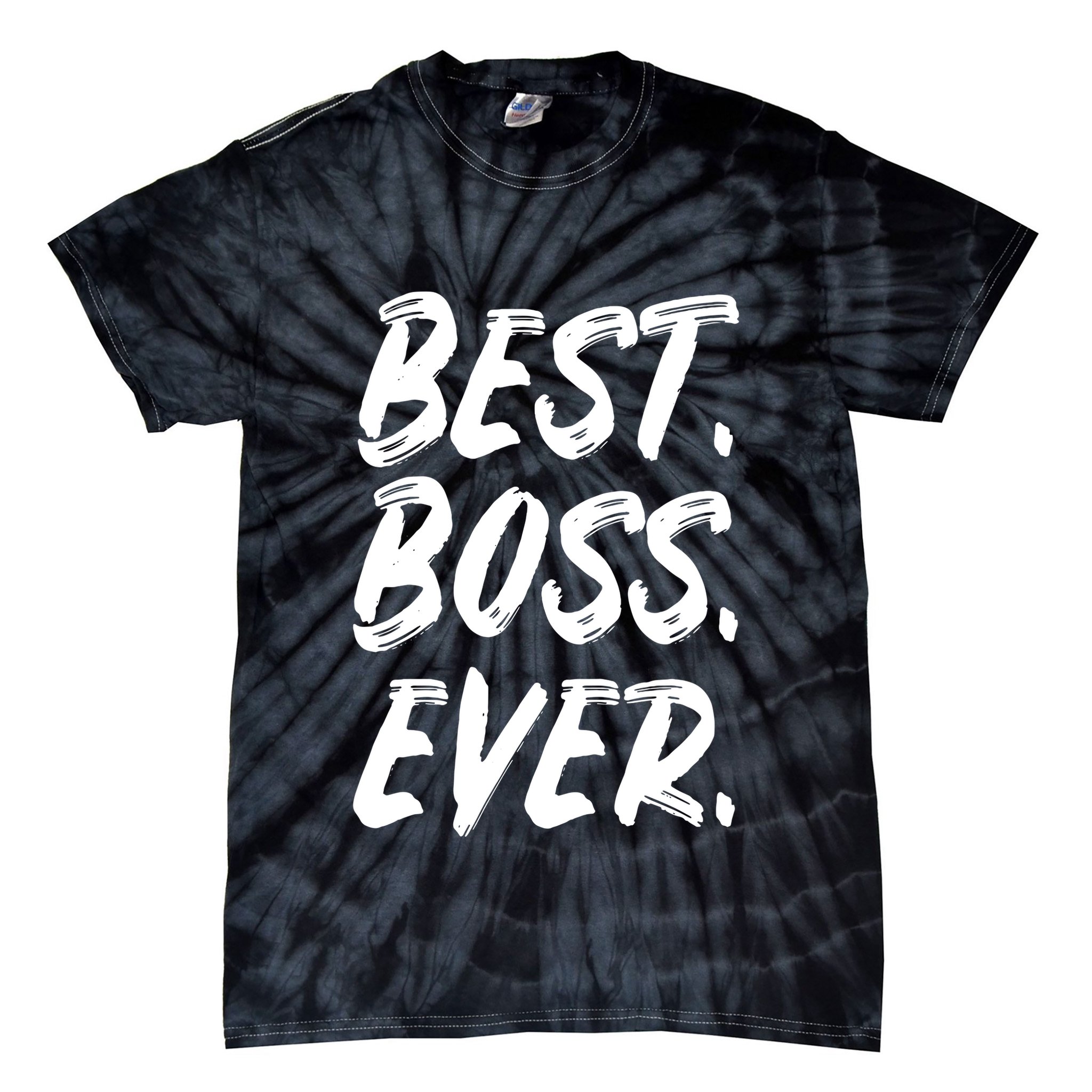 Boss Day Employee Appreciation Office Gift Women Tie-Dye T-Shirt