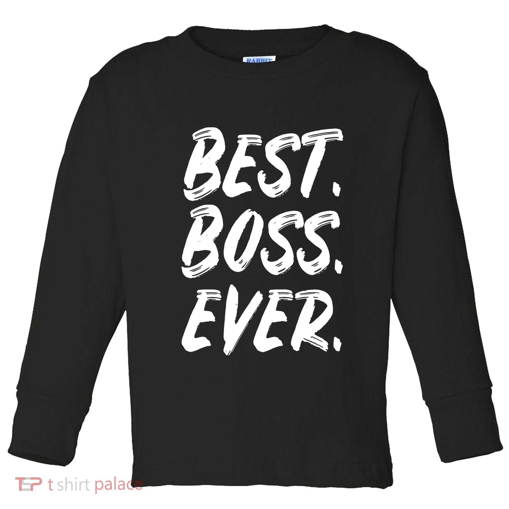 Boss Day Employee Appreciation Office Gift Women Toddler Long Sleeve Shirt