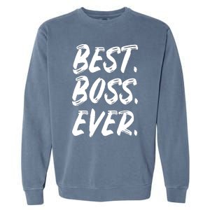 Boss Day Employee Appreciation Office Gift Women Garment-Dyed Sweatshirt