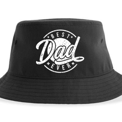 Best Dad Ever Sustainable Bucket Hat