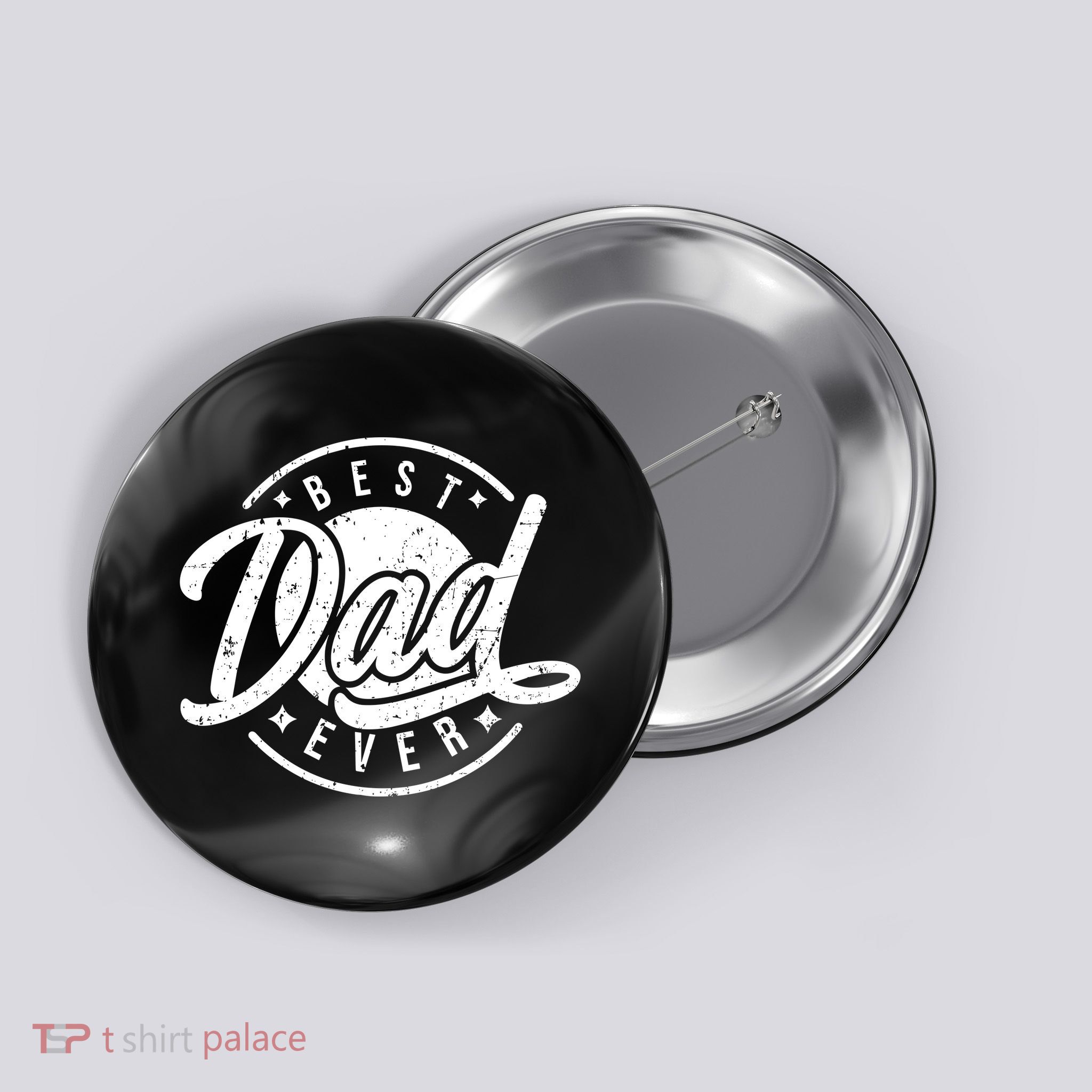 Best Dad Ever Button