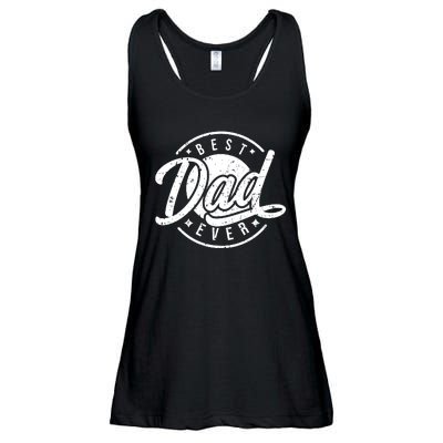 Best Dad Ever Ladies Essential Flowy Tank