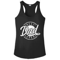 Best Dad Ever Ladies PosiCharge Competitor Racerback Tank