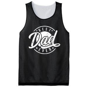 Best Dad Ever Mesh Reversible Basketball Jersey Tank