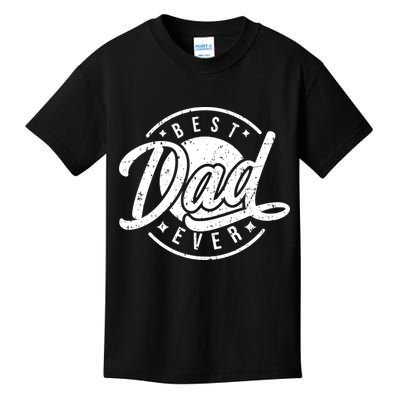 Best Dad Ever Kids T-Shirt