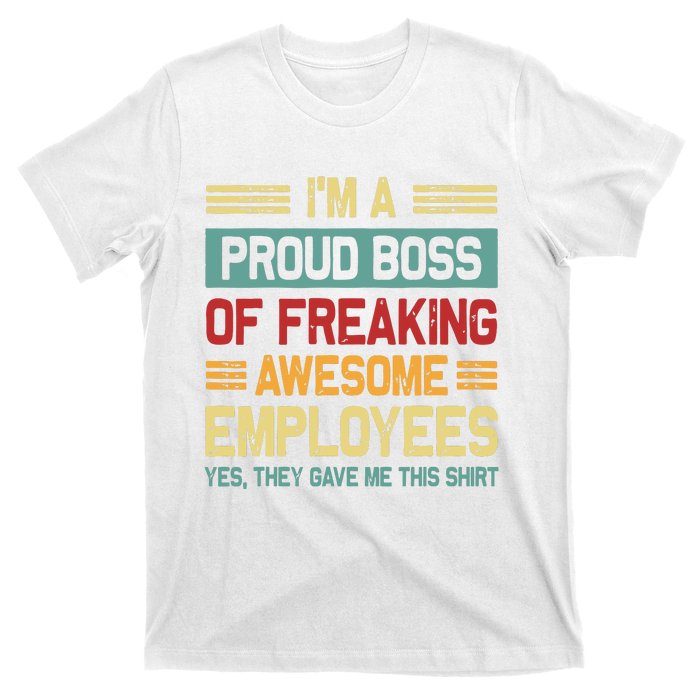 Boss Day Employee Appreciation Office Women Funny Boss T-Shirt