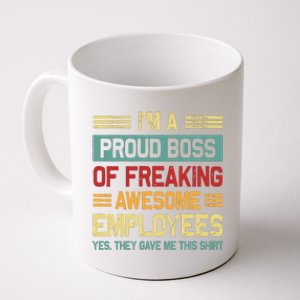 Boss Day Employee Appreciation Office Women Funny Boss Coffee Mug