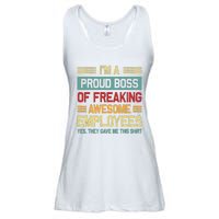 Boss Day Employee Appreciation Office Women Funny Boss Ladies Essential Flowy Tank