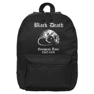 Black Death European 1347 1351 Apparel 16 in Basic Backpack