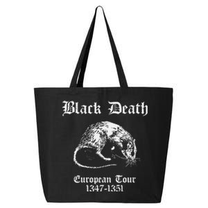 Black Death European 1347 1351 Apparel 25L Jumbo Tote