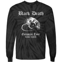 Black Death European 1347 1351 Apparel Tie-Dye Long Sleeve Shirt