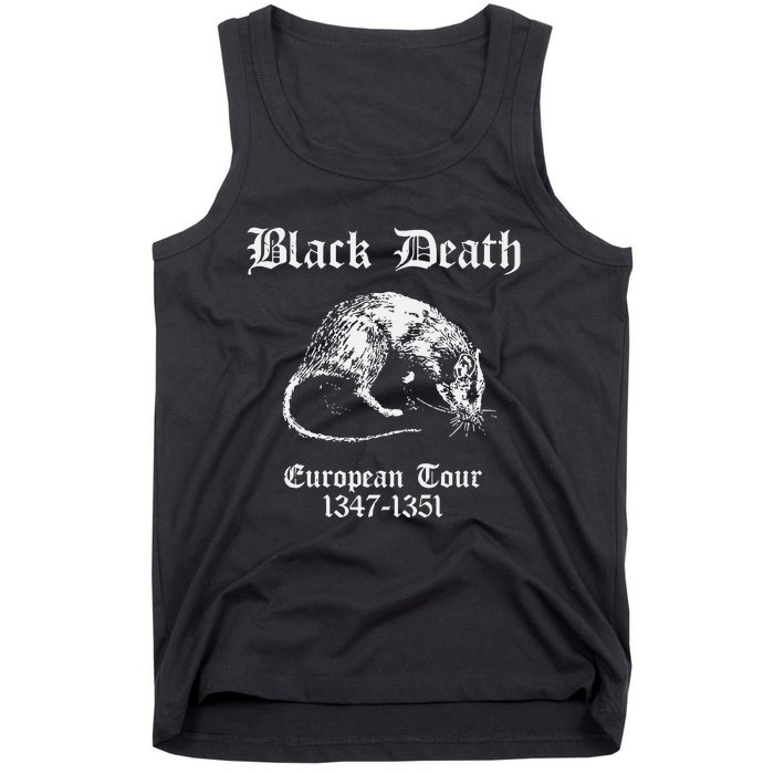 Black Death European 1347 1351 Apparel Tank Top