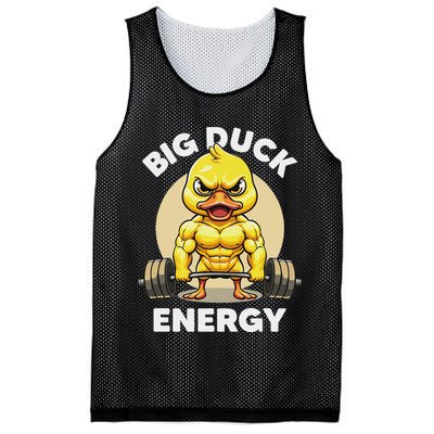 Big Duck Energy Duck Lovers Funny Gym Weightlifting Duck Mesh Reversible Basketball Jersey Tank